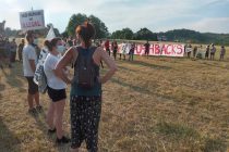 Protest evropskih aktivista na granici BiH i Hrvatske zbog migrantske politike EU