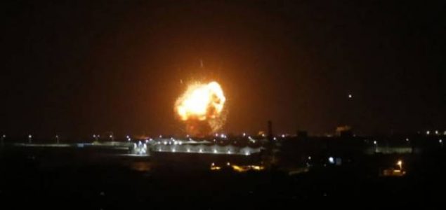 Izraelski raketni napadi na proiranske položaje u Siriji