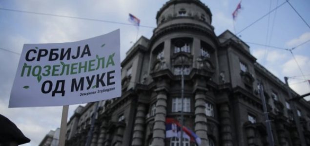 Protest u Beogradu: Vučiću rok do 7. januara da ‘Rio Tinto’ ode iz Srbije