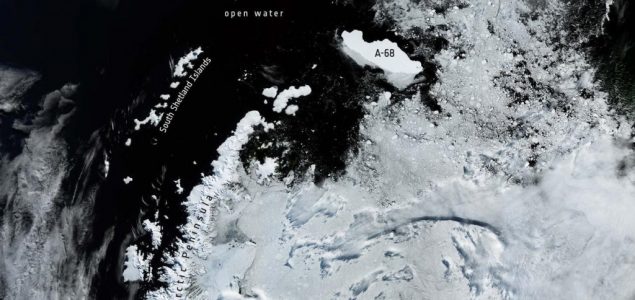 Divovski ledenjak ispustio ‘milijarde tona’ slatke vode u okean