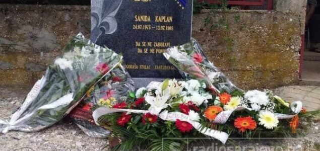 Sjećanje na Sanidu Kaplan, djevojčicu koju je HVO ubio pred očima majke
