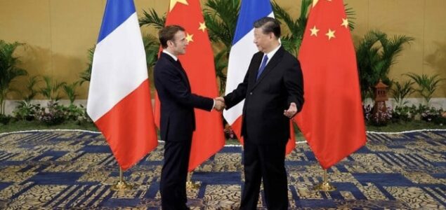 Makron zatražio od predsednika Kine da interveniše kod Putina