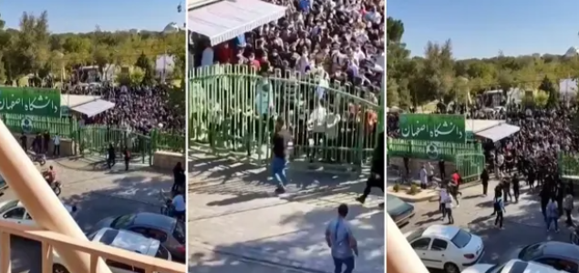 Solidarnost studenata širom Irana sa protestom na Teheranskom univerzitetu