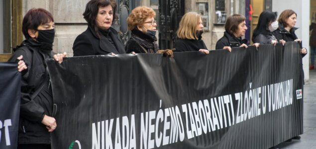 Žene u crnom: Nikada nećemo zaboraviti zločine u Vukovaru!