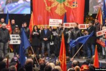Antivladin protest u Podgorici: Umjesto u ‘Otvoreni Balkan’ okupljeni žele u EU
