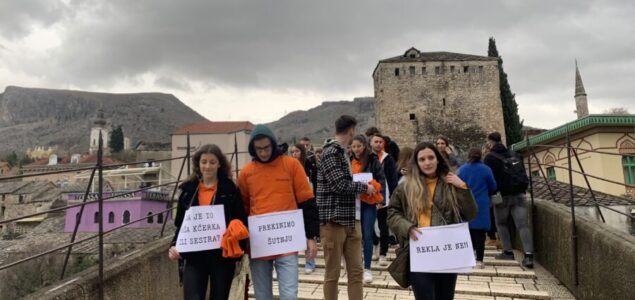 Mirna šetnja u Mostaru: Građani digli glas protiv nasilja nad ženama