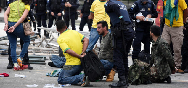 Brazilske snage bezbjednosti uhapsile 1.500 ljudi
